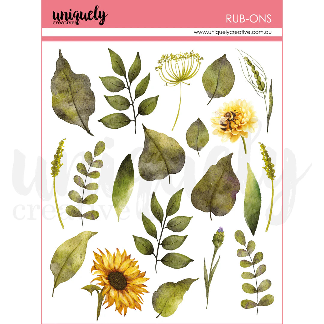 Uniquely Creative - Nature Rub-Ons