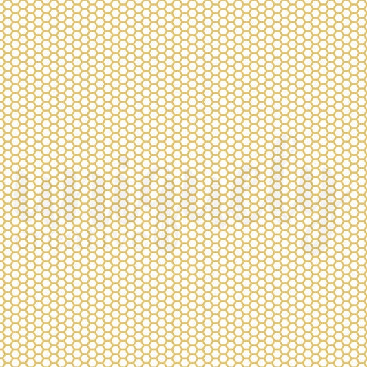Uniquely Creative -12 x 12 Honeycomb Foil Acetate (Sweet as Honey)