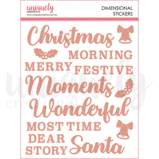 Uniquely Creative - Christmas Keepsakes - Stickers (Oct 26)