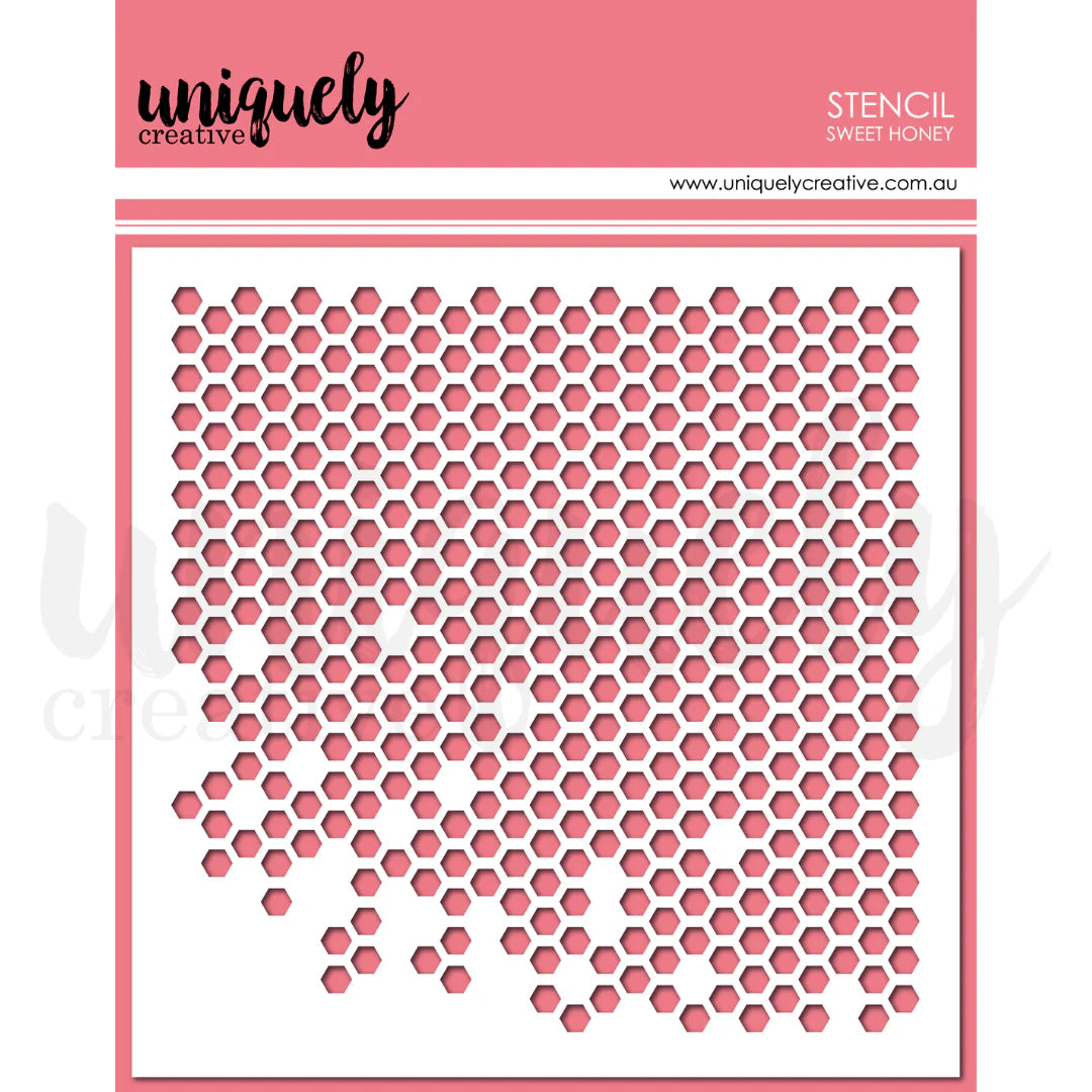 Uniquely Creative - Sweet Honey Stencil