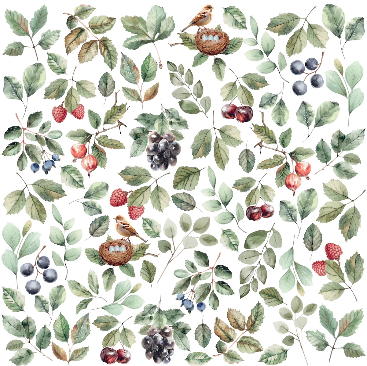 Uniquely Creative - 12x12 Natural Beauty Paper (1/sheet) - Advent 2025
