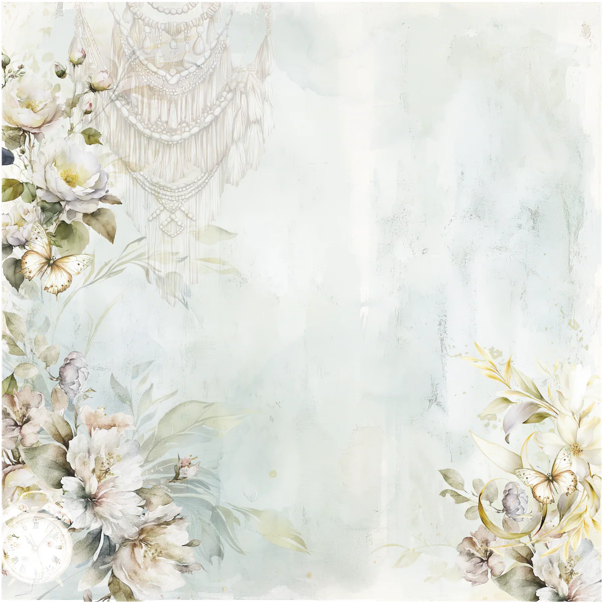 Uniquely Creative - 12x12 Summer Breeze Paper (1/sheet) (Bohemian Escape)