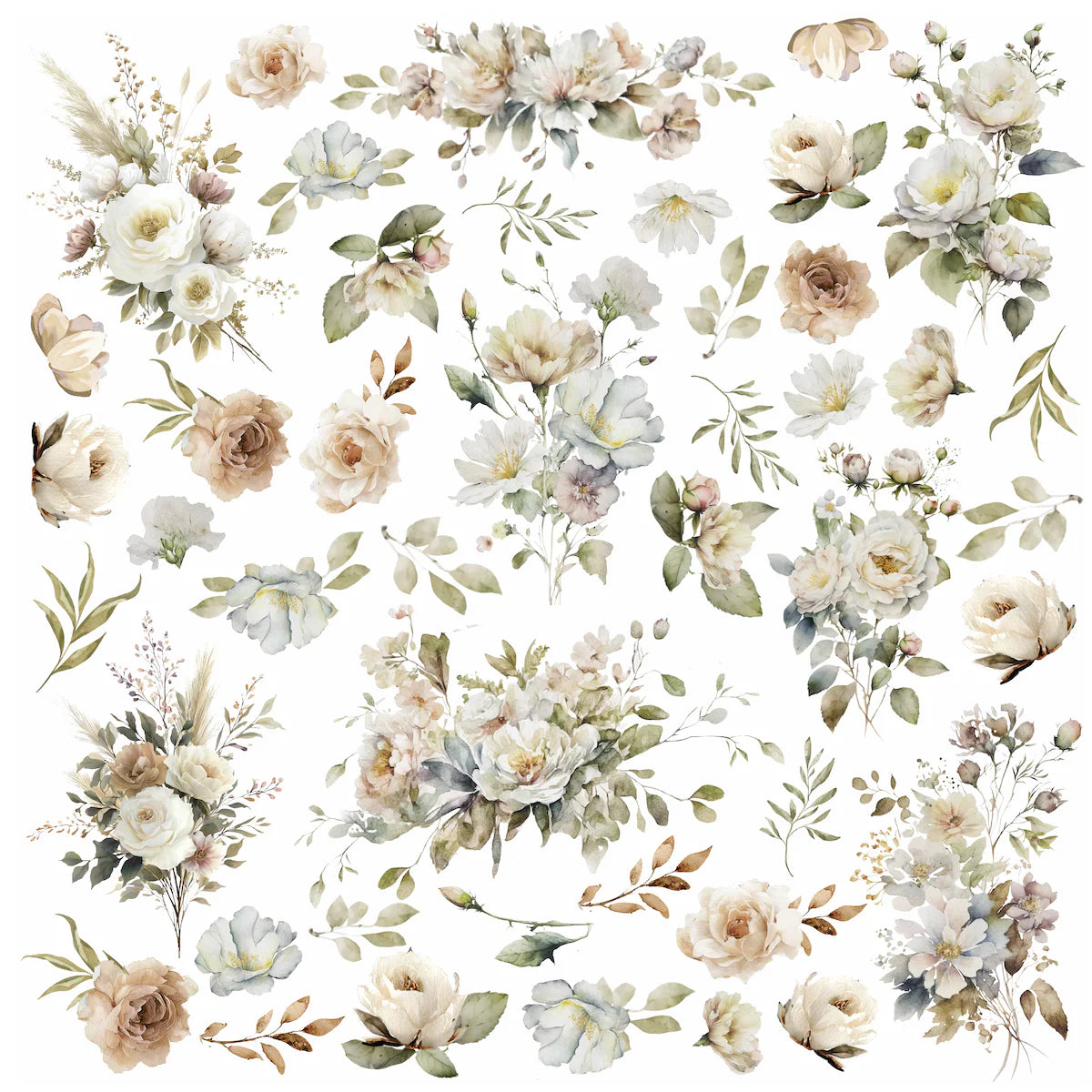 Uniquely Creative - 12x12 Sunlit Memories Paper (1/sheet) (Bohemian Escape)