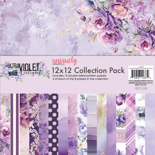 Uniquely Creative - 12x12 Ultraviolet Delight Collection Pack