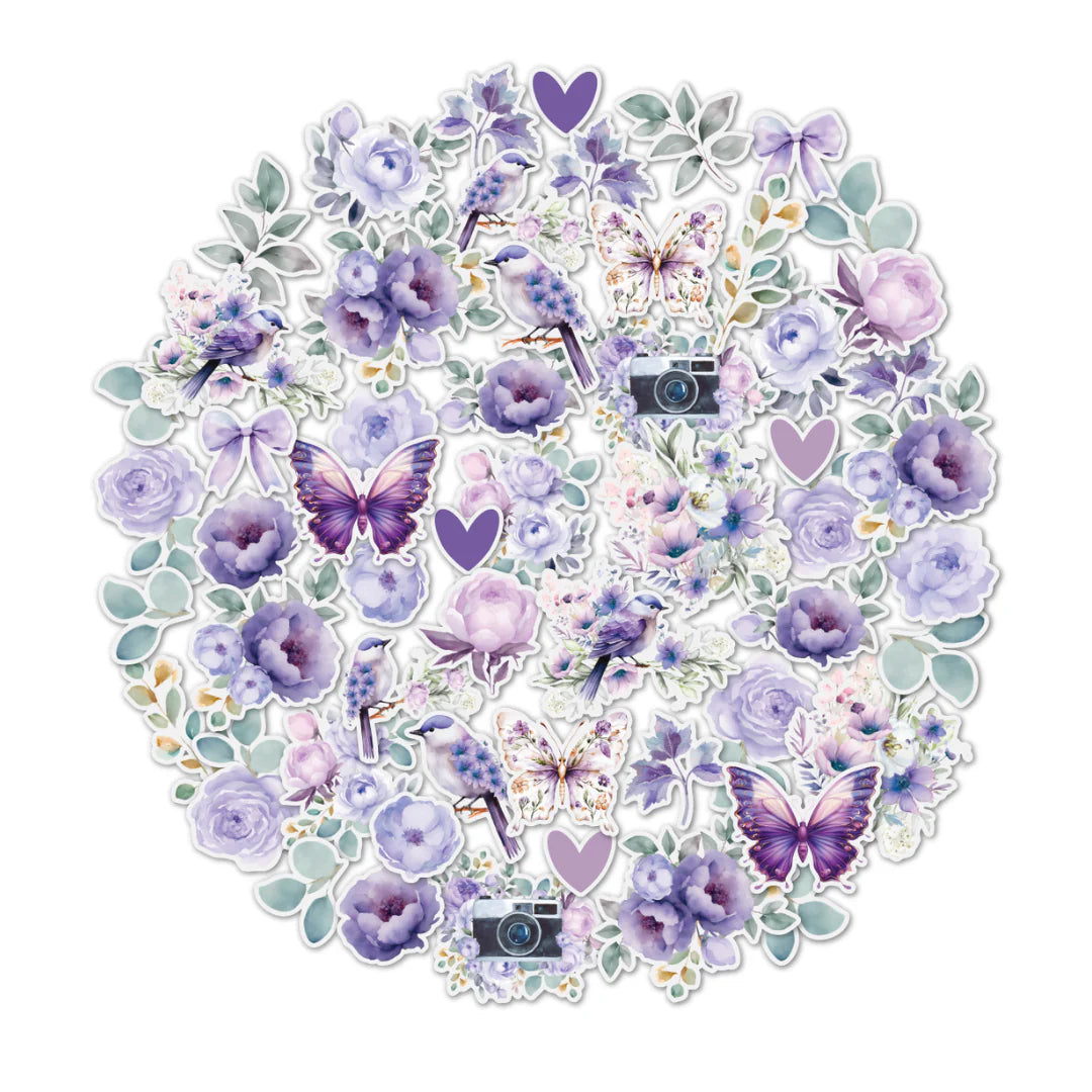 Uniquely Creative - Ultraviolet Delight Vellum Creative Cuts