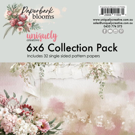 Uniquely Creative - Paperbark Blooms 6x6 Paper Pack