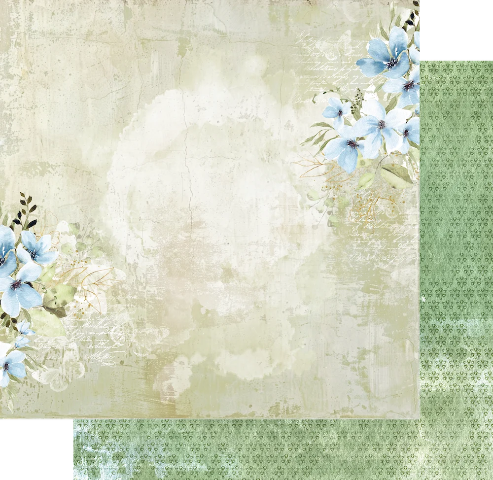 Uniquely Creative - Delighted Curiosities - 12x12 Garden Relics Paper (1/sheet) (Sept 26)