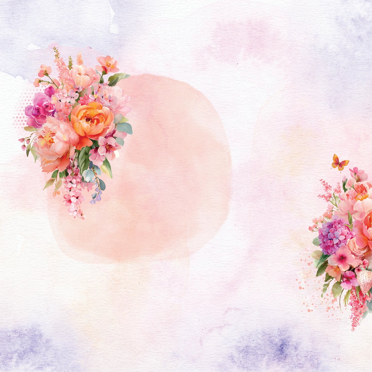 Uniquely Creative - Oh So Lovely - 12x12 Oh Hello There Paper (1/sheet)