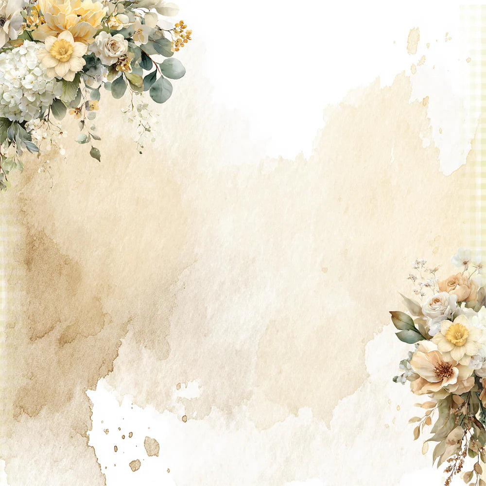 Uniquely Creative - Sweet as Honey - 12x12 Moments in Time Paper (1/sheet)
