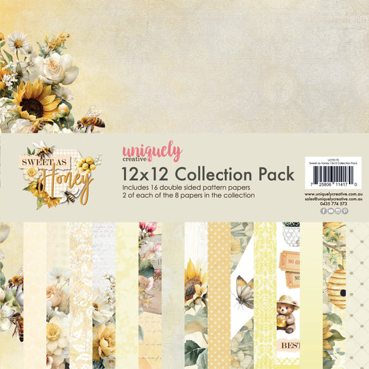 Uniquely Creative - 12x12 Collection Pack - Sweet as Honey