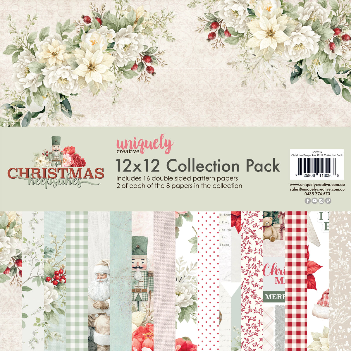 Uniquely Creative - 12x12 - Christmas Keepsakes  Bundle Kit (Oct 26)