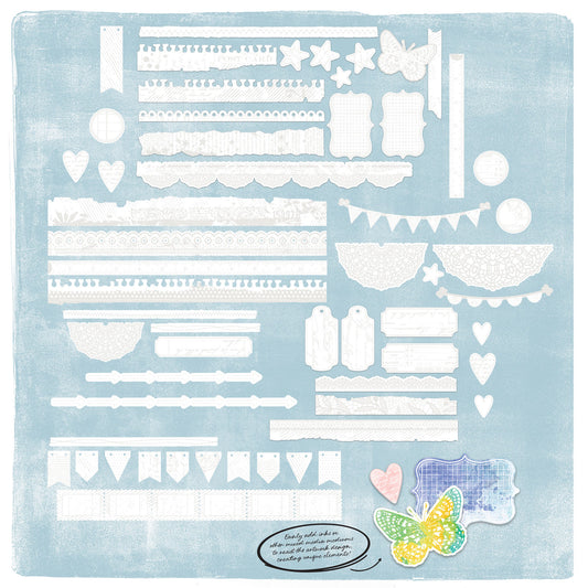 49 and Market - Irresistible - Die-cut Borders