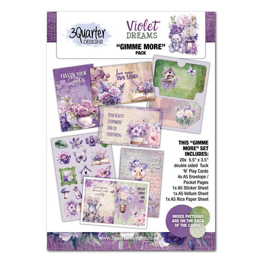 3Quarter Designs - Gimme More - Violet Dreams