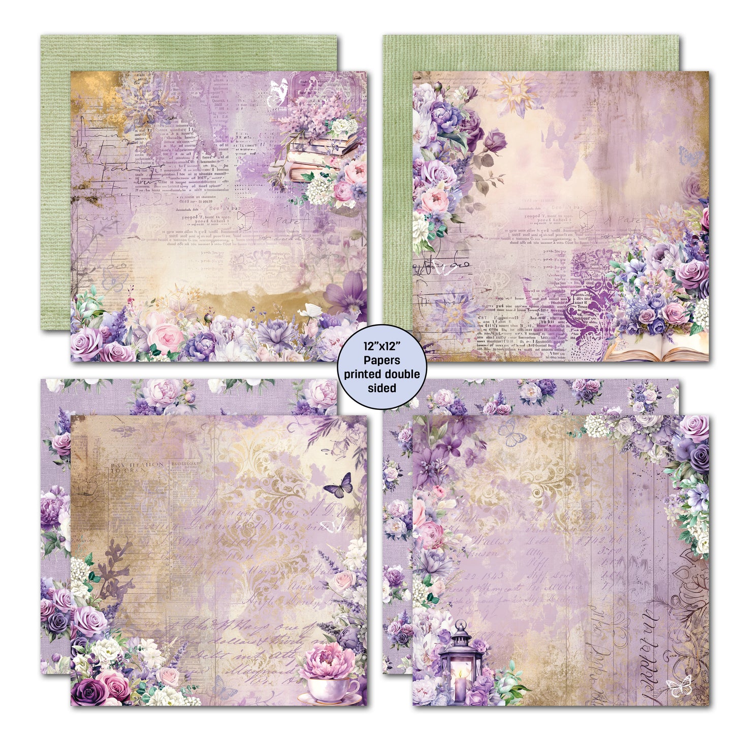 3Quarter Designs - 12x12 - Violet Dreams