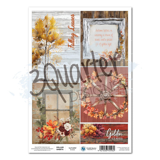 3Quarter Designs - Vellum - Autumn Whispers