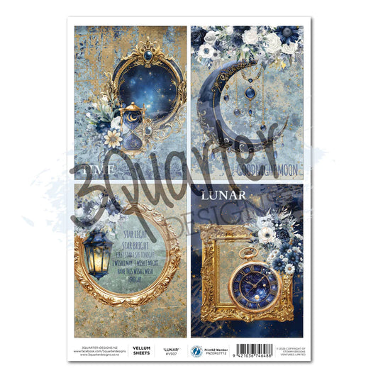 3Quarter Designs - Vellum - Lunar Horoscopes