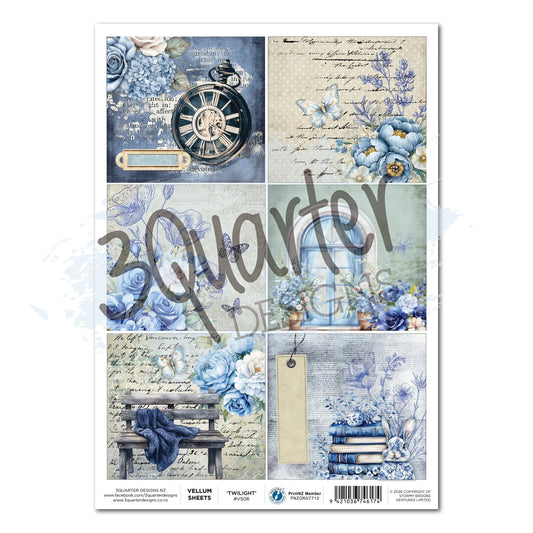 3Quarter Designs - Vellum - Twilight Ink