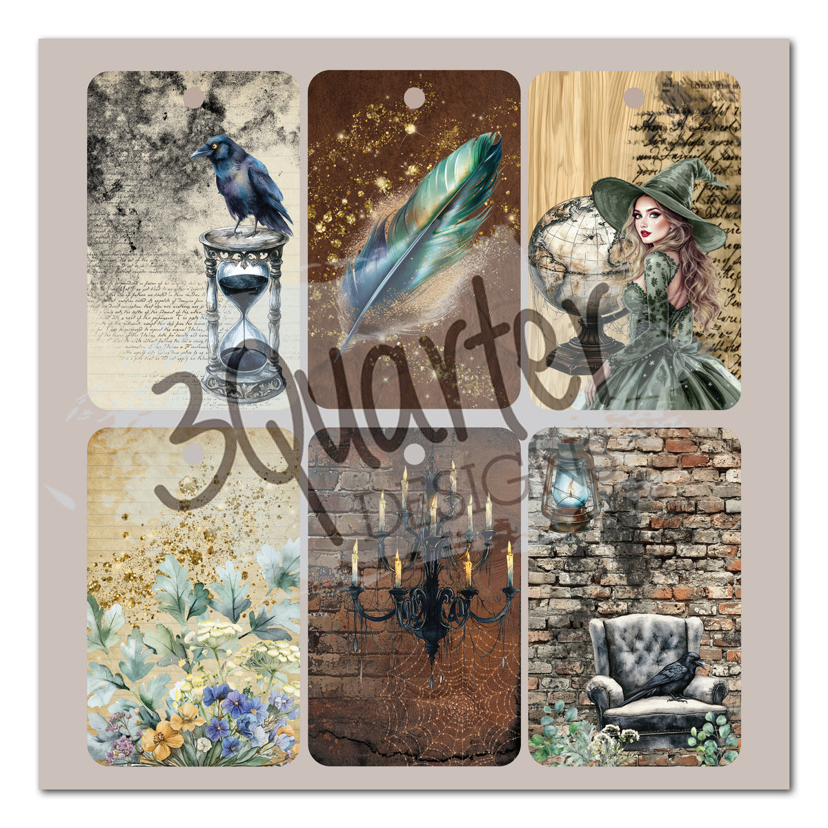 3Quarter Designs - 8x8 - Wand Academy