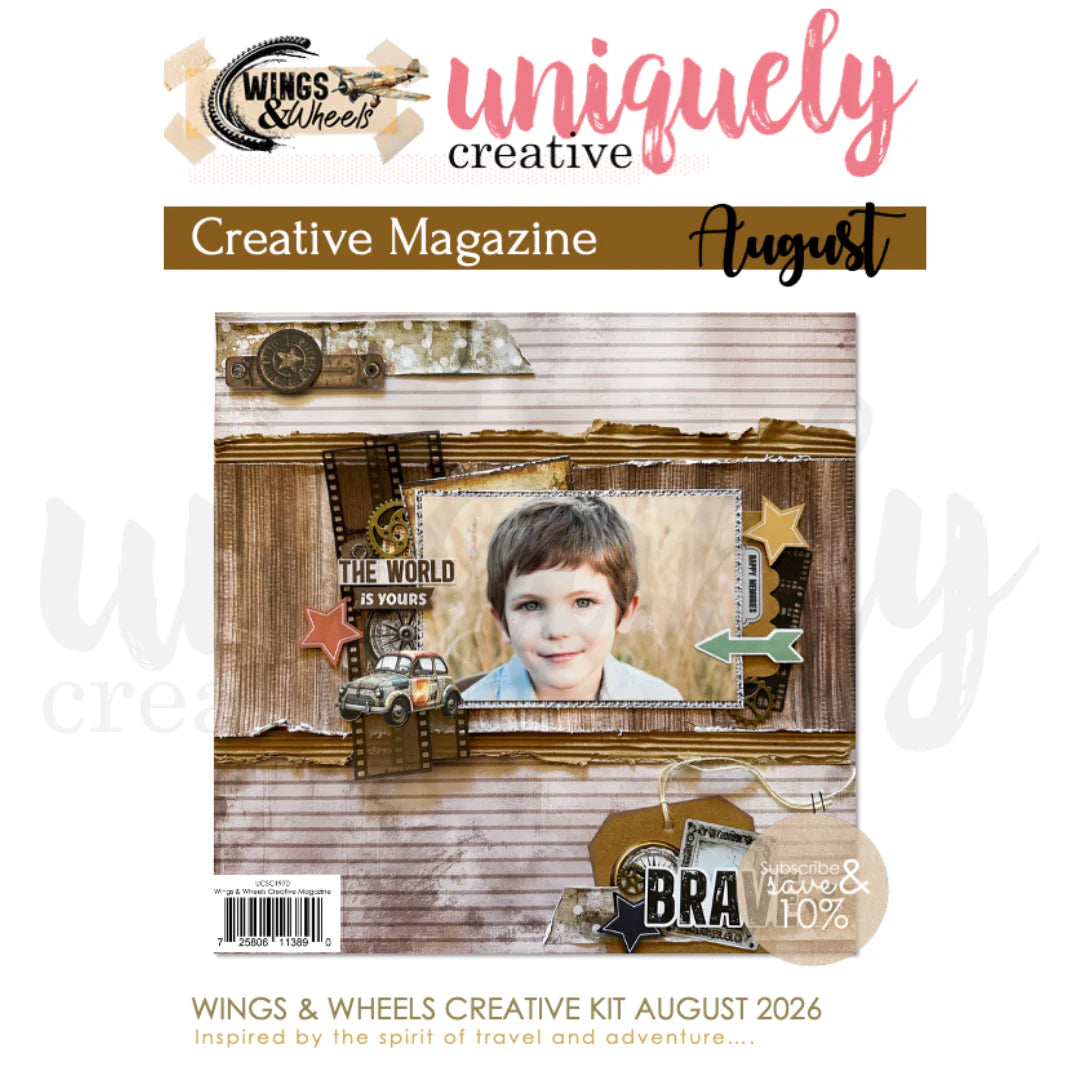Uniquely Creative - Wings & Wheels Bundle Kit (Aug 26)