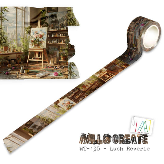 AALL And Create Layer - It - Up Washi Tape - 136 - Lush Reverie - The Crafty Kiwi