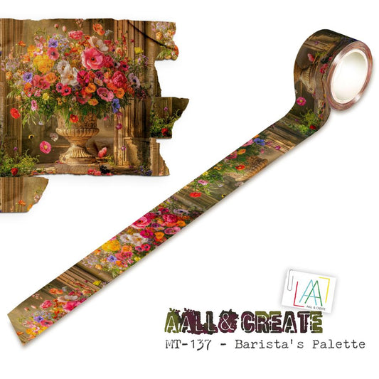 AALL And Create Layer - It - Up Washi Tape - 137 - Barista's Palette - The Crafty Kiwi