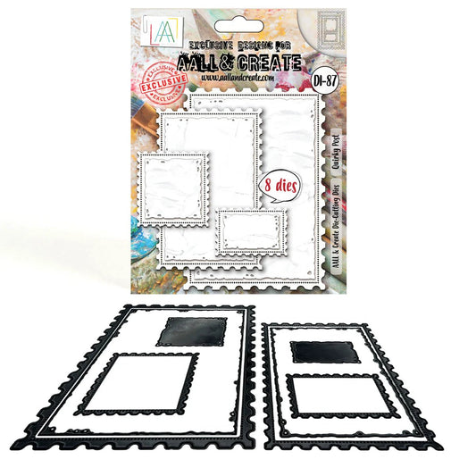 AALL & Create - Quirky Post Dies (DI - 87) - 8 dies - The Crafty Kiwi