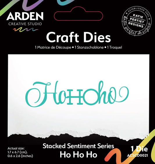 Arden Creative Studio - Season of Joy - Ho Ho Ho - Die Set - The Crafty Kiwi