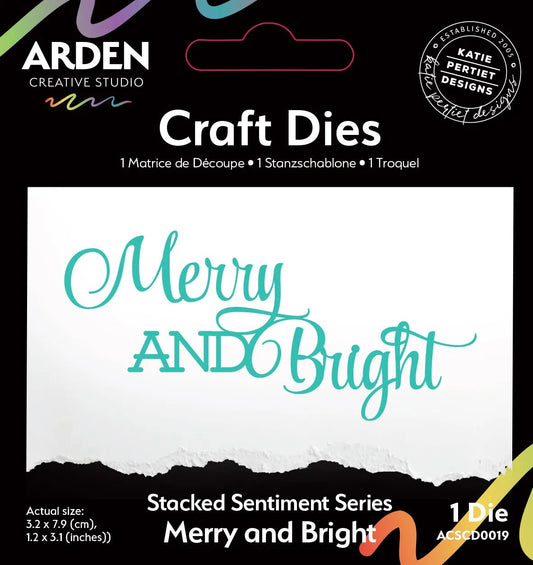 Arden Creative Studio - Season of Joy - Merry and Bright - Craft Die Set - The Crafty Kiwi