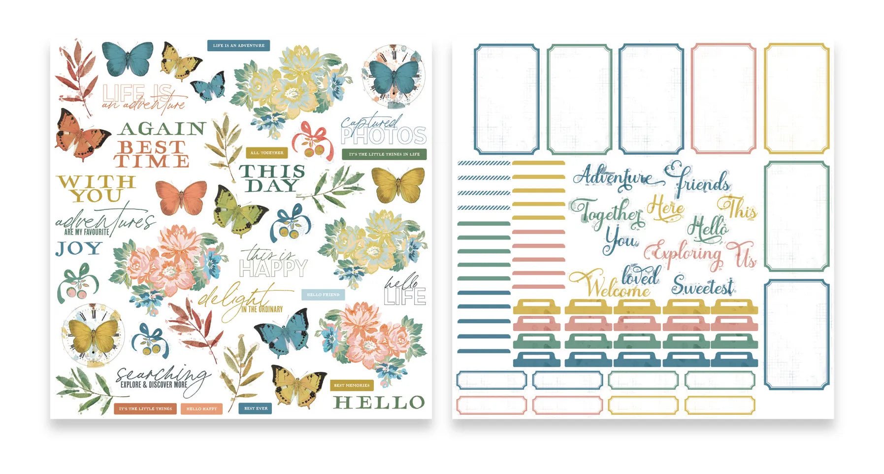 Arden Creative Studio - Season of Joy - Page Makers Ephemera Pack - The Crafty Kiwi