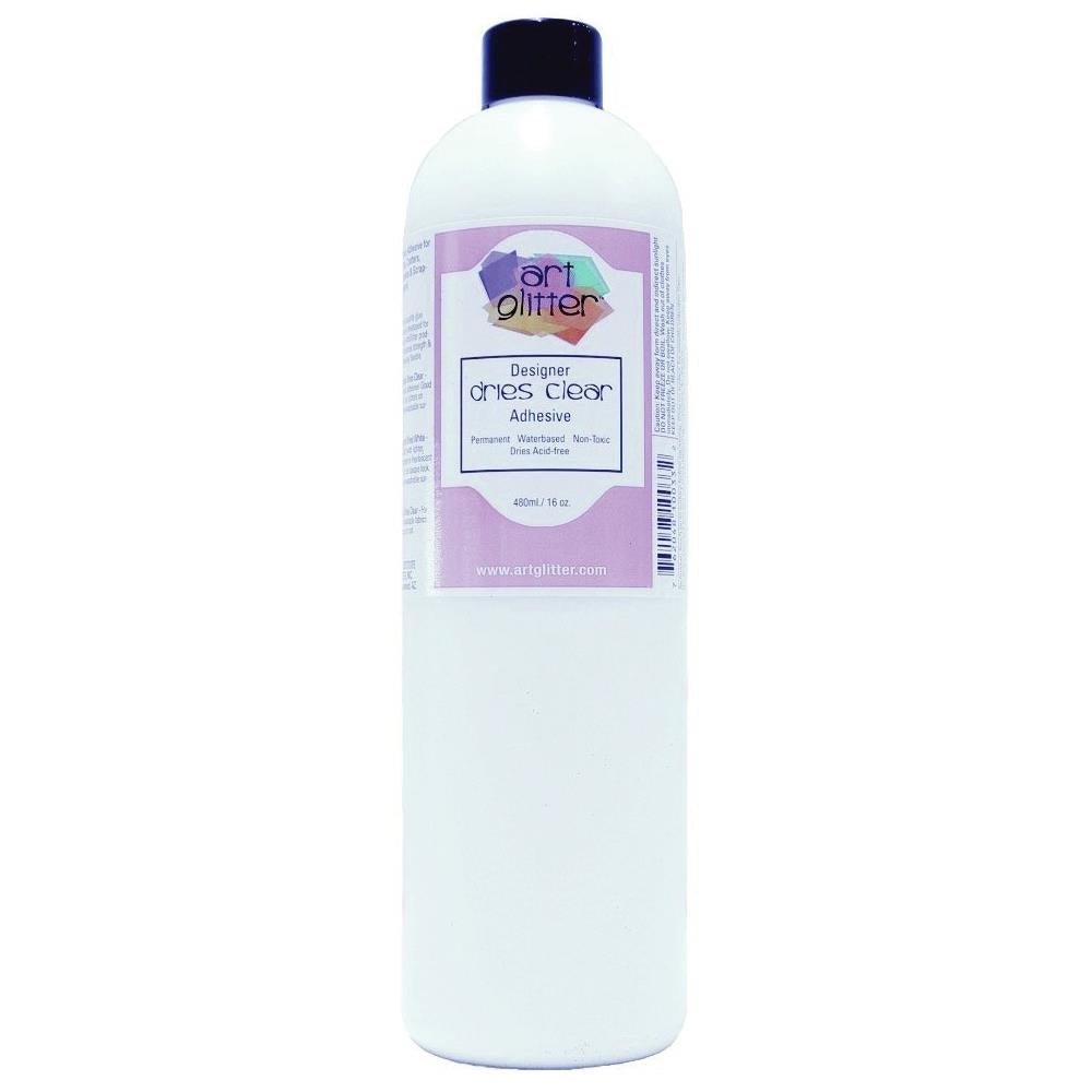 Art Institute - Art Glitter Glue - dries clear 16 oz - The Crafty Kiwi