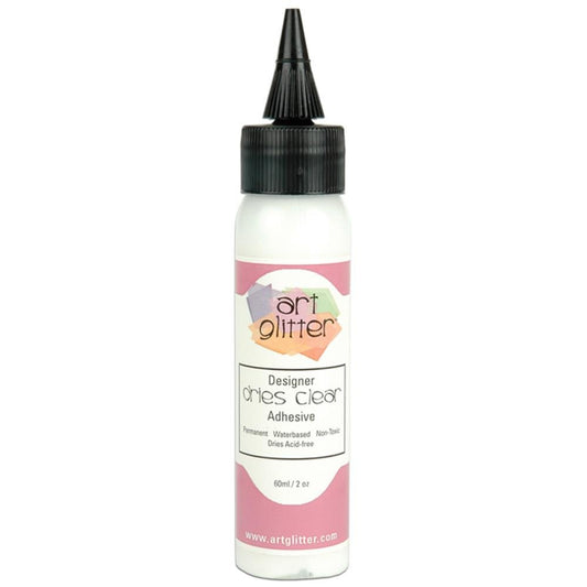 Art Institute - Art Glitter Glue - dries clear (2oz) - The Crafty Kiwi