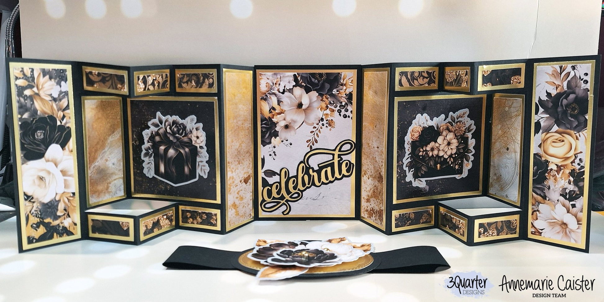 Card Class - Fancy Fold Card - Thursday 19/6/25 - The Crafty Kiwi