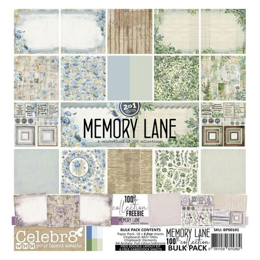 Celebr8 - Memory Lane Bulk Pack - The Crafty Kiwi