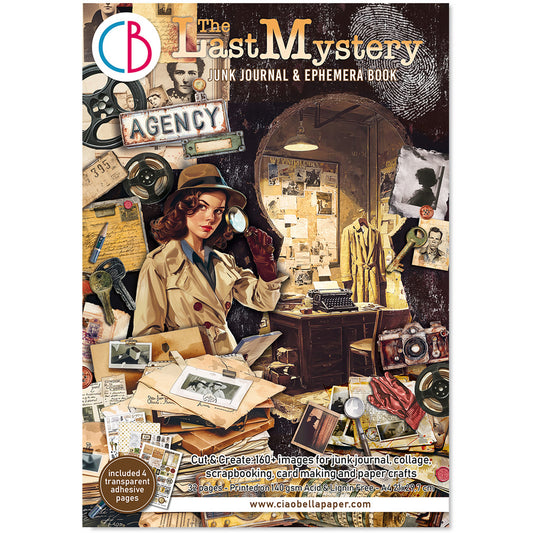 Ciao Bella - Junk Journal & Ephemera Book - The Last Mystery (A4 32/pg)