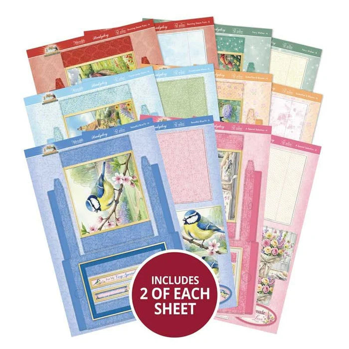 Hunkydory Crafts - Secret Centrepiece - Slider Reveal Card Kit (6/cards)