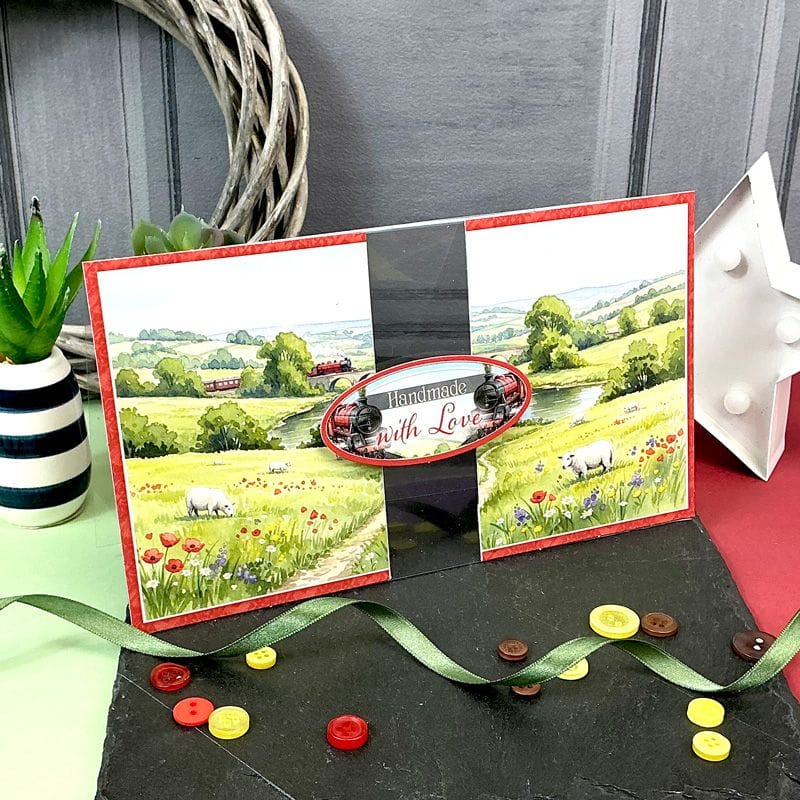 Hunkydory Crafts - Secret Centrepiece - Slider Reveal Card Kit (6/cards)