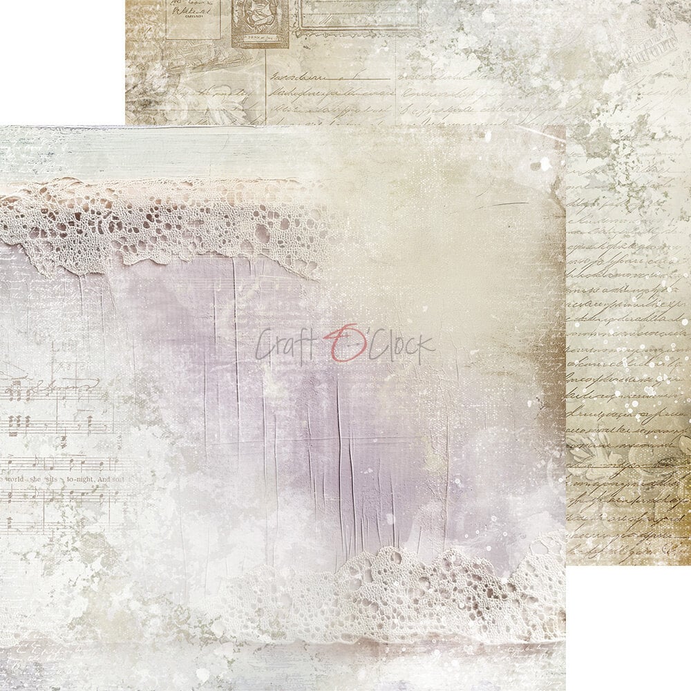 Craft O'Clock - Heritage Whispers - 8x8 Paper Collection