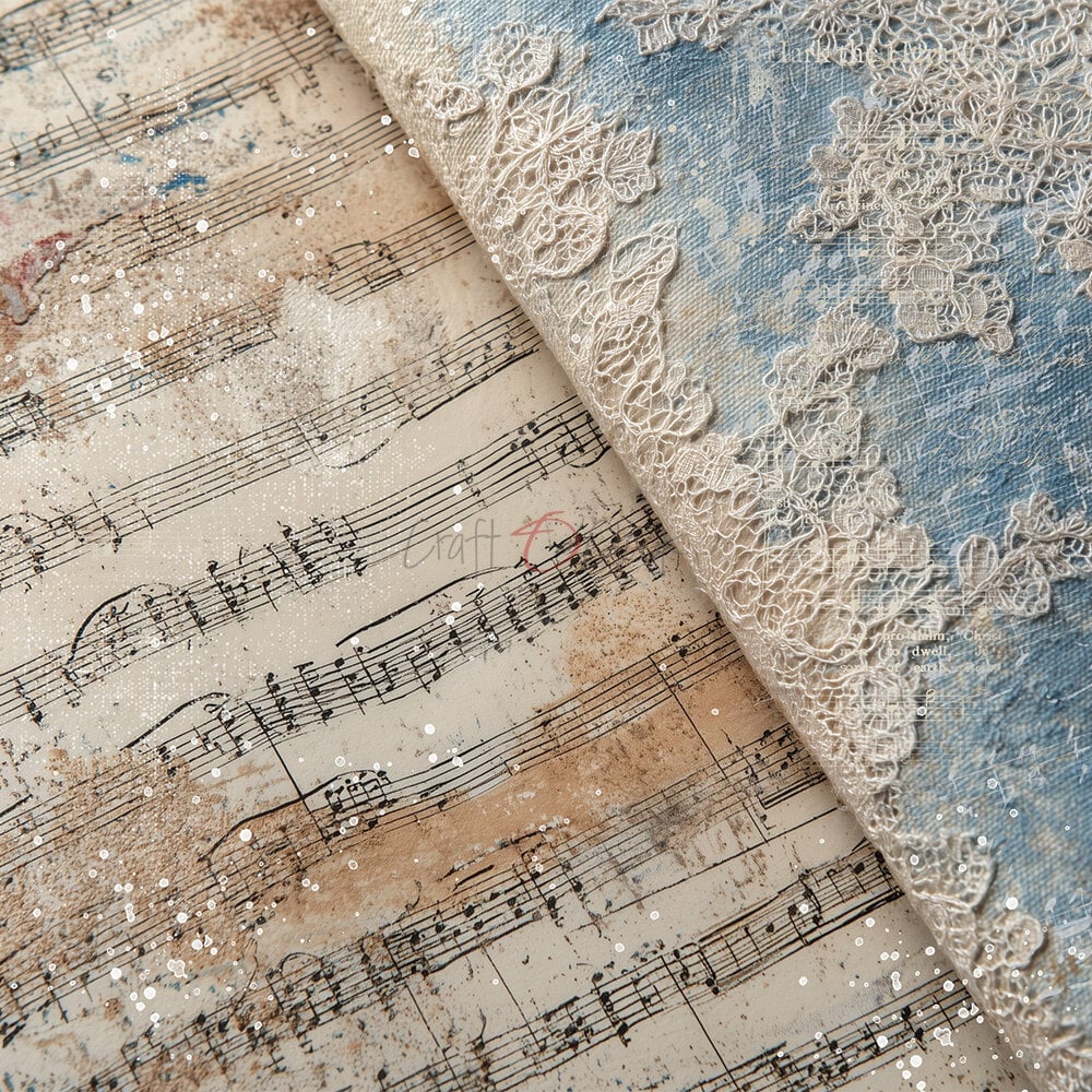 Craft O' Clock - Melody of My Soul - 8x8 Paper Collection
