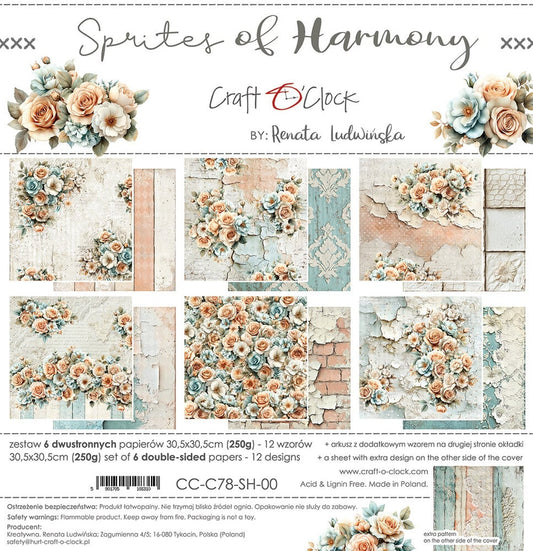 Craft O'Clock - Sprites of Harmony - 12x12 Paper Pack