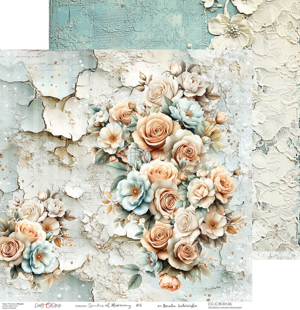 Craft O'Clock - Sprites of Harmony - 12x12 Paper Pack