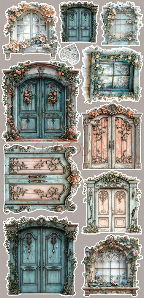 Craft O'Clock - Sprites of Harmony - Die Cut Extras Set Mix