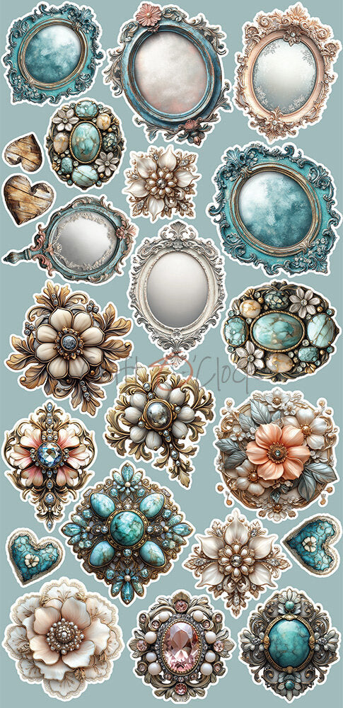 Craft O'Clock - Sprites of Harmony - Die Cut Extras Set Mix