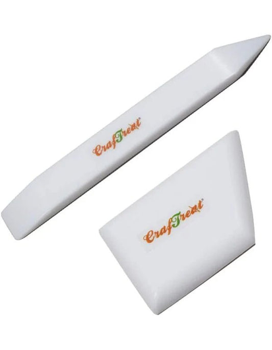 CrafTreat - Combo Large & Ergo Teflon Bone Folder Set (2/pack) - The Crafty Kiwi