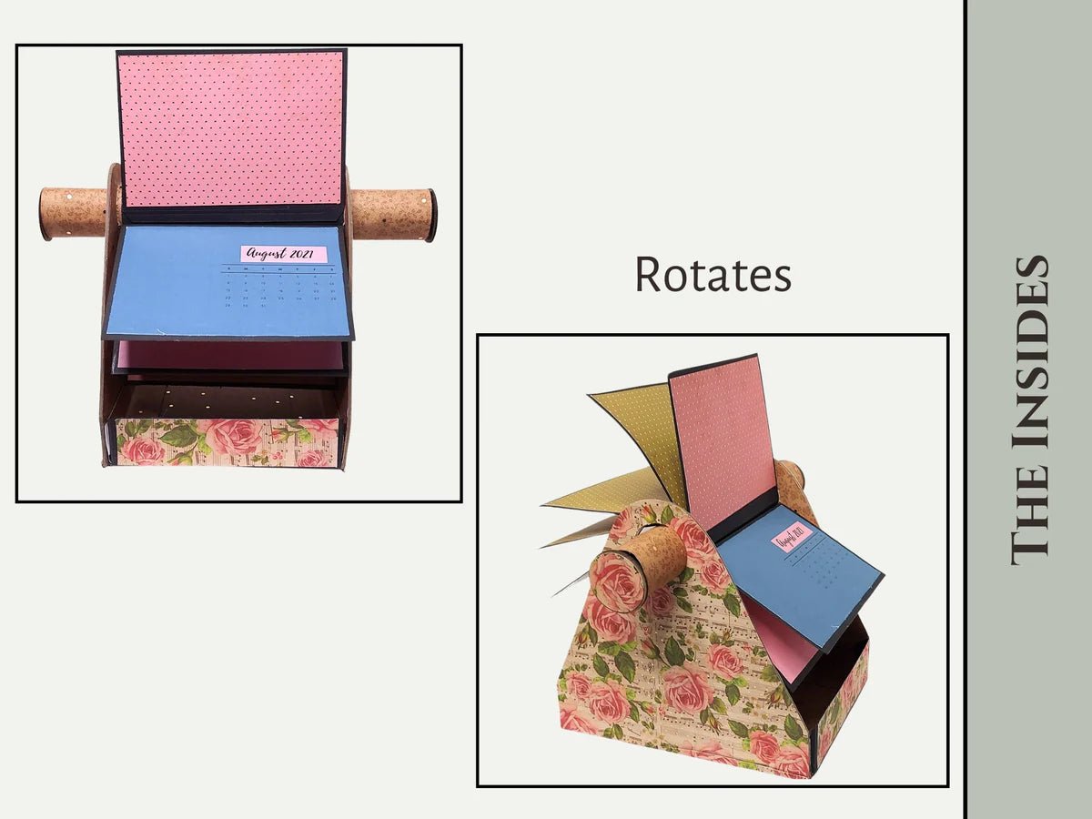 CrafTreat - Rolodex 3D Album - Kraft - The Crafty Kiwi