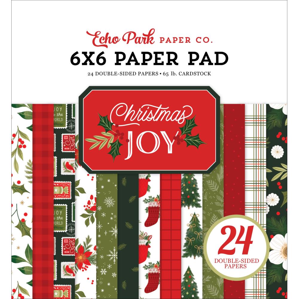 Echo Park - 6x6 Paper Pad - Christmas Joy - The Crafty Kiwi