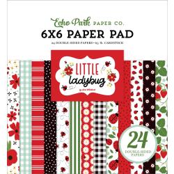 Echo Park - 6x6 Paper Pad - Little Ladybug - The Crafty Kiwi