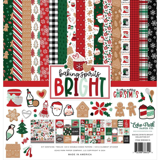 Echo Park - Baking Spirits Bright Bundle Kit - The Crafty Kiwi