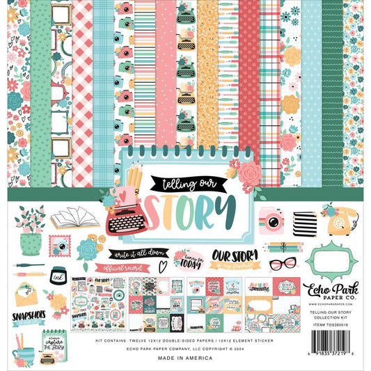 Echo Park - Telling Our Story - 12x12 Bundle Kit - The Crafty Kiwi