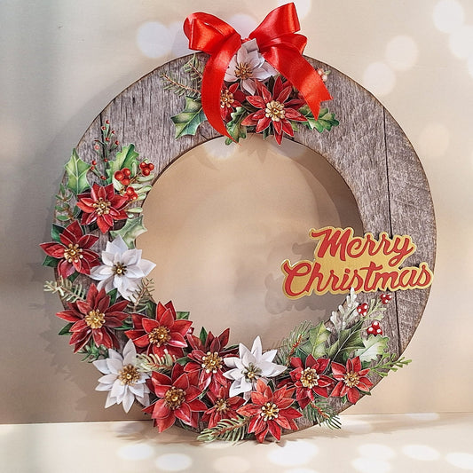 FYI Craft Show - 3D Christmas Wreath - SUN 5/10/25 1.30pm - 2.30pm - The Crafty Kiwi