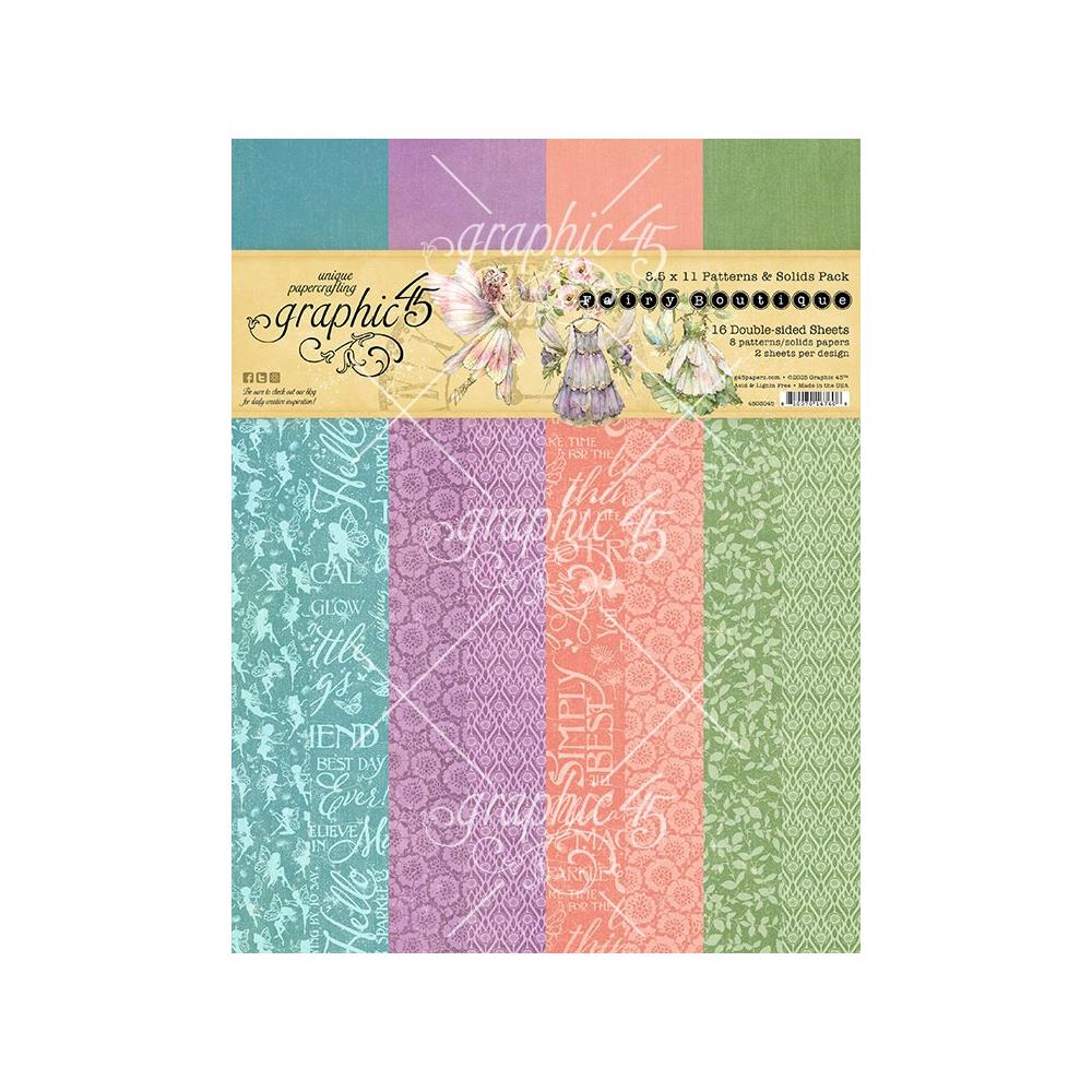 Graphic 45 - Fairy Boutique 12x12 Bundle (3 products) - The Crafty Kiwi